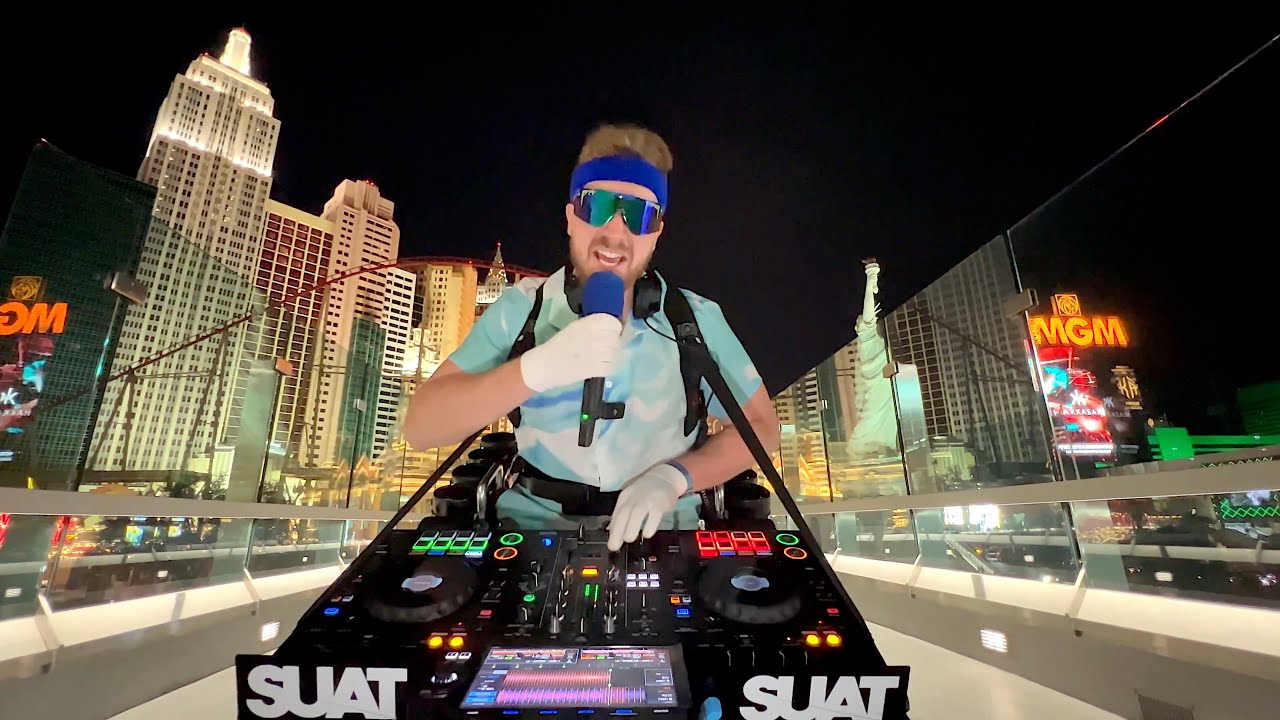 Mobile DJ hits Las Vegas (4K)